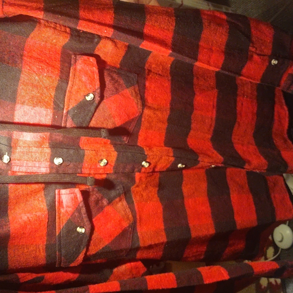 Hooded flannel